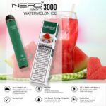 NERD BAR 3000 PUFFS DISPOSABLE 2%