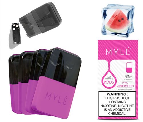 MYLÉ V4 PODS ICED WATERMELON FLAVOR 50MG