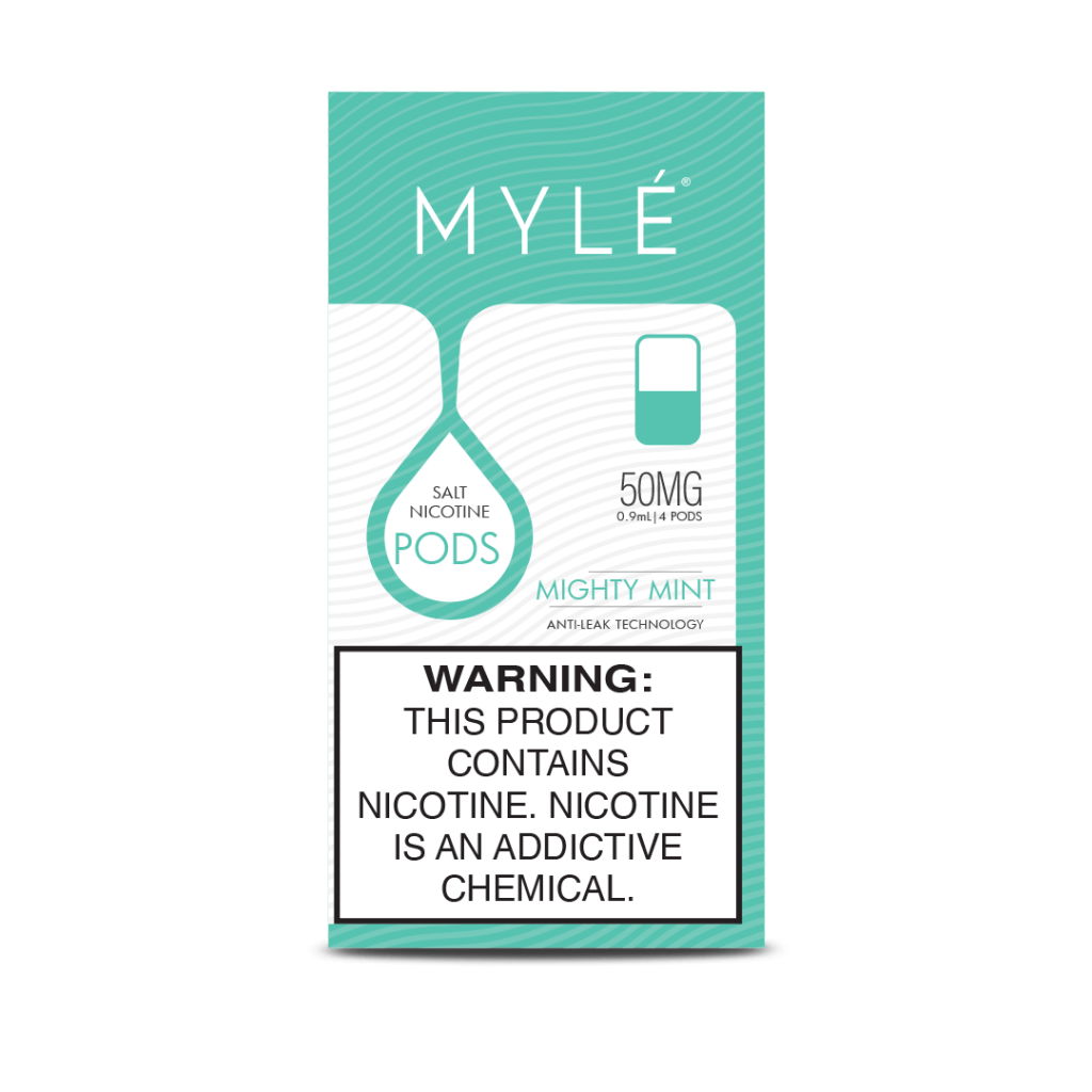 MYLÉ V4 PODS MIGHTY MINT FLAVOR 50MG