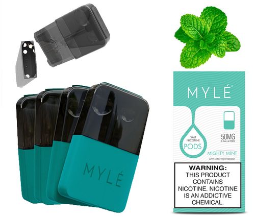 MYLÉ V4 PODS MIGHTY MINT FLAVOR 50MG
