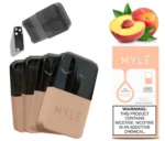 MYLÉ V4 PODS PEACH FLAVOR 50MG
