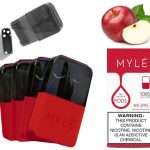 MYLÉ V4 PODS RED APPLE FLAVOR 50MG