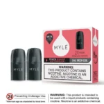 MYLE V5 META PODS MAGNETIC Peach Mango Watermelon- 2pcs/pack In UAE