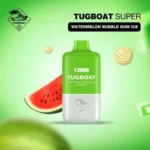 TUGBOAT SUPER 12000 PUFFS watermelon bubblegum Ice RECHARGEABLE VAPE IN DUBAI