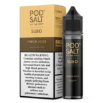Pod Salt Subo 3mg E-Liquid (UAE) – 50ml Lemon slice