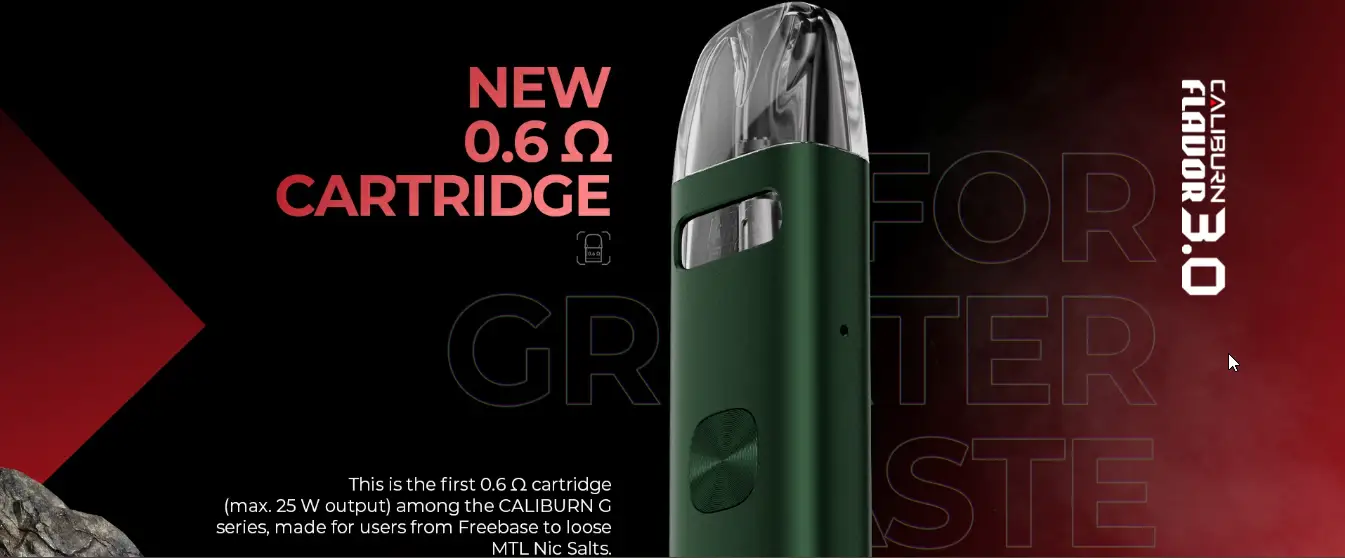 UWELL CALIBURN G3 POD KIT NEW CATRIDGE