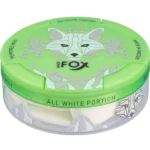 White Fox Peppered Mint Slim 16mg Nicotine Pouches in UAE