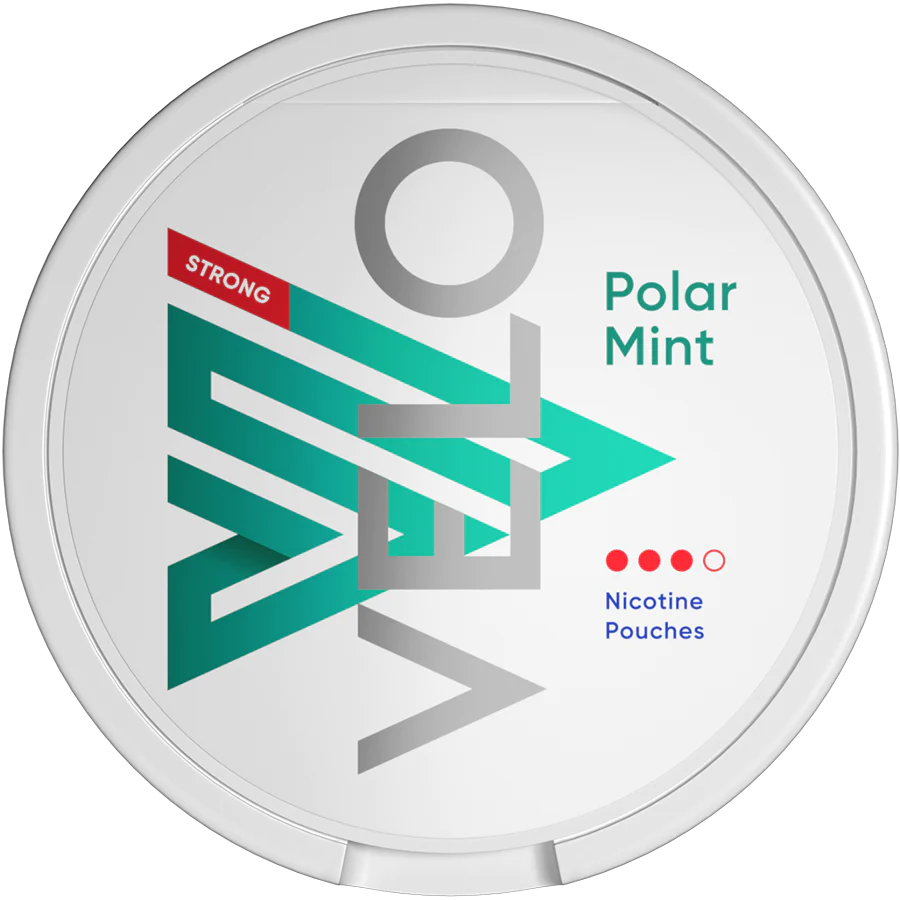 VELO POLAR MINT STRONG SLIM FORMAT 10MG Gen Vape Dubai