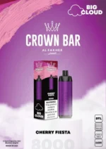 CROWN BAR AL FAKHER 5MG 8000PUFFS DTL CHERRY FIESTA