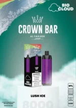 CROWN BAR AL FAKHER 5MG 8000PUFFS DTL LUSH ICE IN UAE