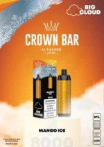 CROWN BAR AL FAKHER 5MG 8000PUFFS DTL MANGO ICE