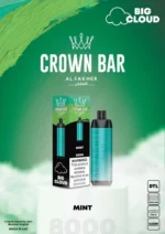 CROWN BAR AL FAKHER 5MG 8000PUFFS DTL MINT
