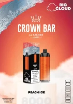 CROWN BAR AL FAKHER 5MG 8000PUFFS DTL PEACH ICE