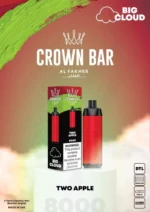 CROWN BAR AL FAKHER 5MG 8000PUFFS DTL TWO APPLE