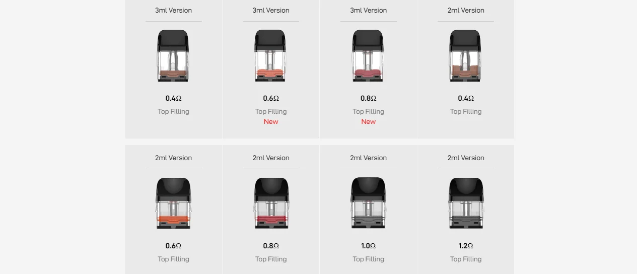 VAPORESSO XROS 4 POD KIT XROS PODS VAPORESSO XROS 4 POD KIT XROS PODS