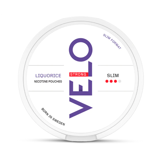 VELO Liquorice Slim Strong 10MG