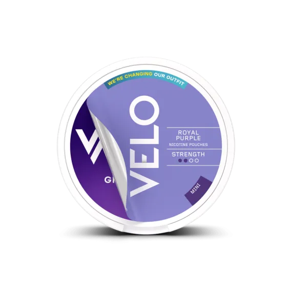 VELO ROYAL PURPLE MINI 6MG (GROOVY GRAPE MINI) GEN VAPE DUBAI