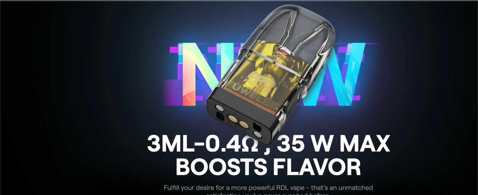 UWELL CALIBURN G3 PRO KIT POD:CARTRIDGE PICTURE