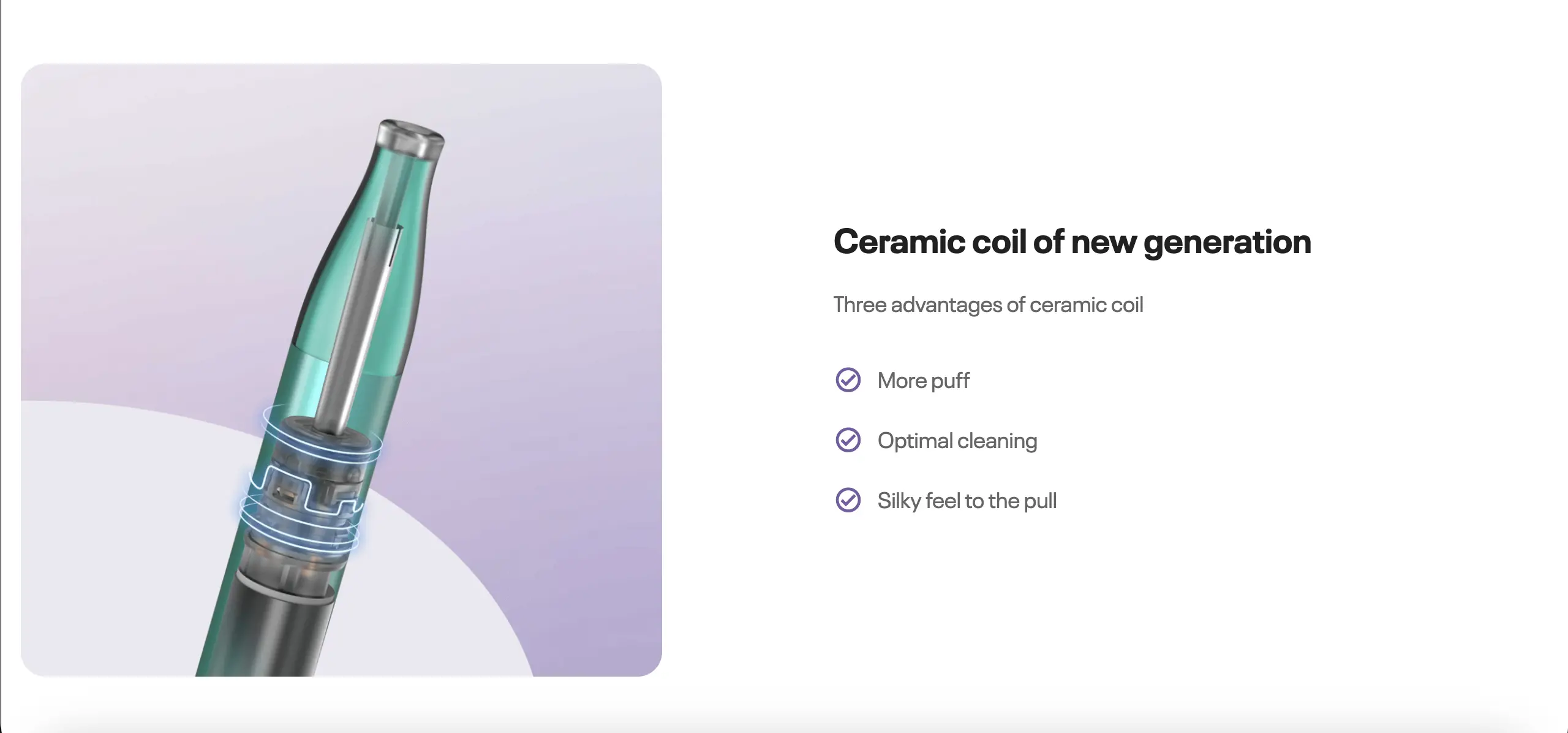 KIWI GO MAX 3000 PUFFS 20MG DISPOSABLE VAPE CERAMIC COIL PICTURE