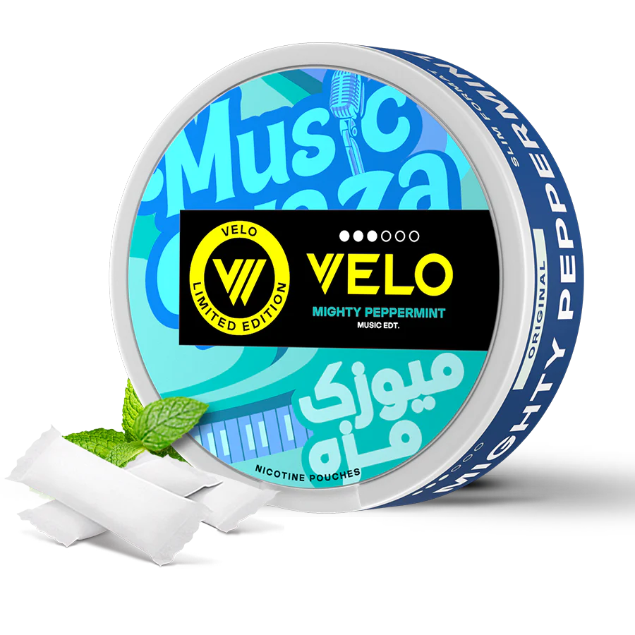 Velo Limited Edition Mighty Peppermint Original Music Edition Gen Vape Dubai