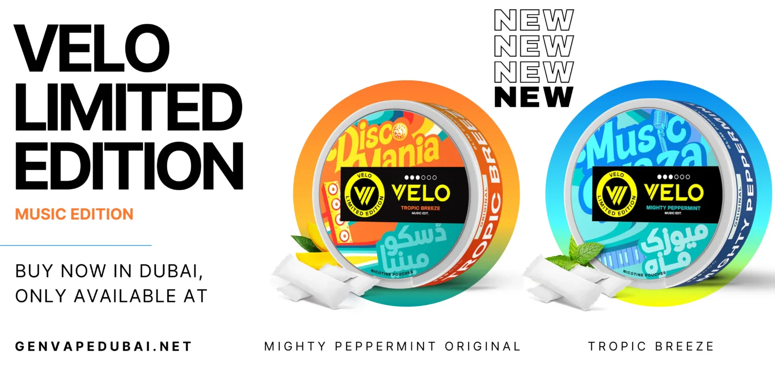Velo Limited Edition Music Edition Banner Gen Vape Dubai