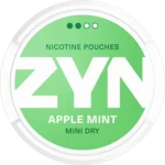 ZYN Apple Mint Mini Dry 3MG Nicotine Pouches Gen Vape Dubai