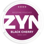 ZYN Black Cherry 6mg Nicotine Pouches Gen Vape Dubai