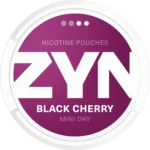 ZYN Black Cherry Mini Dry 3MG Nicotine Pouches Gen Vape Dubai