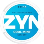 ZYN Cool Mint Mini Dry 3MG Nicotine Pouches Gen Vape Dubai