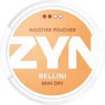 ZYN Mini Dry Bellini 3MG Nicotine Pouches Gen Vape Dubai