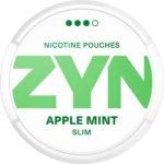 ZYN Slim Apple Mint 6 MG Nicotine Pouches Gen Vape Dubai