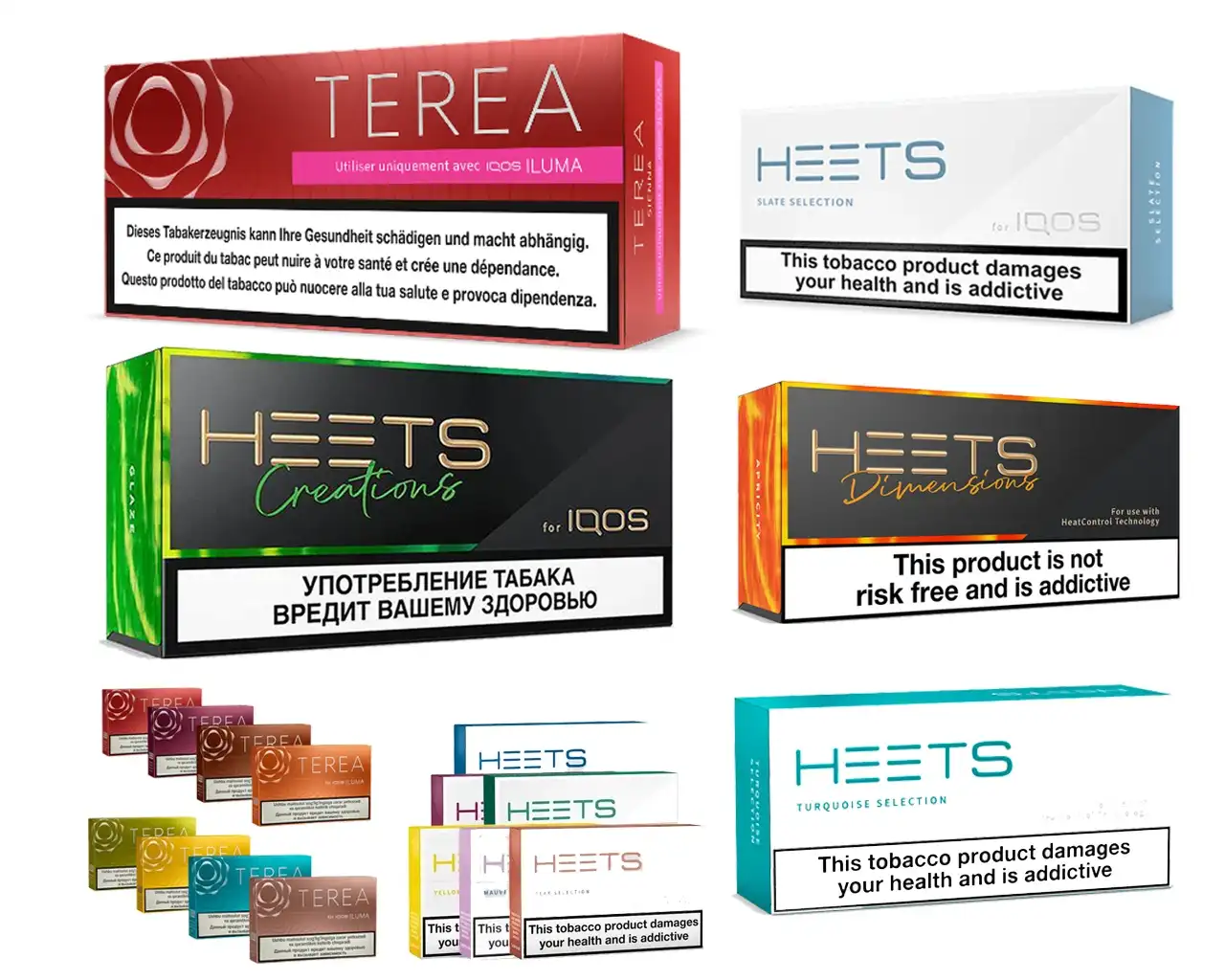 IQOS Heets Cigarettes Gen Vape Dubai