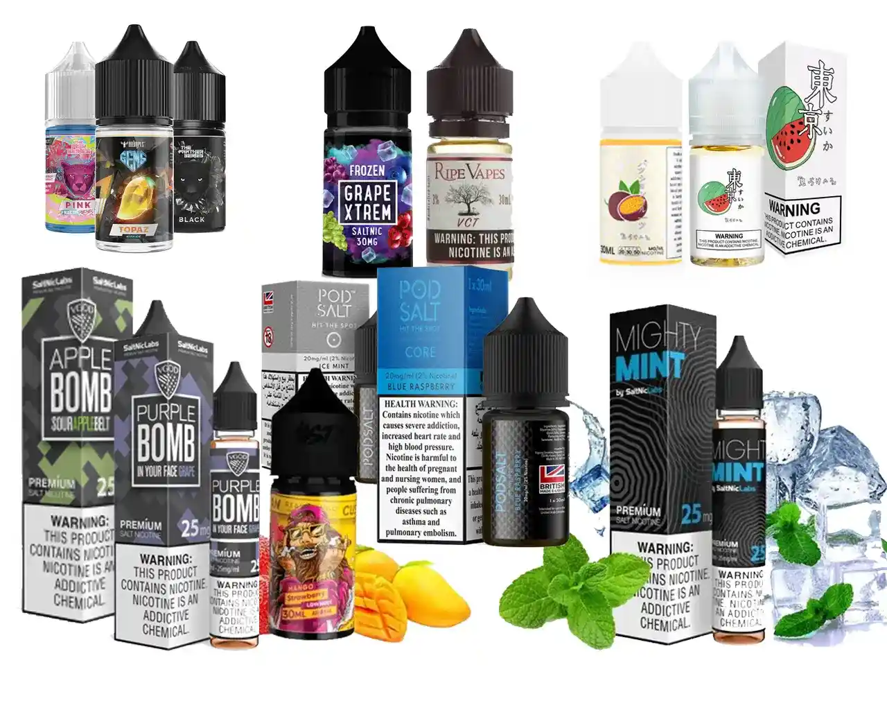 Vape Saltinic Juice Image Gen Vape Dubai