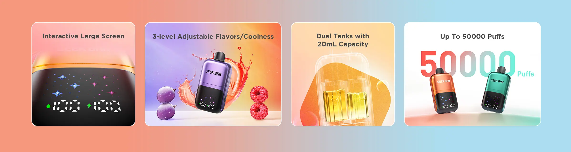 Geek Bar 50K Puffs Disposable Vape Features Image Gen Vape Dubai.