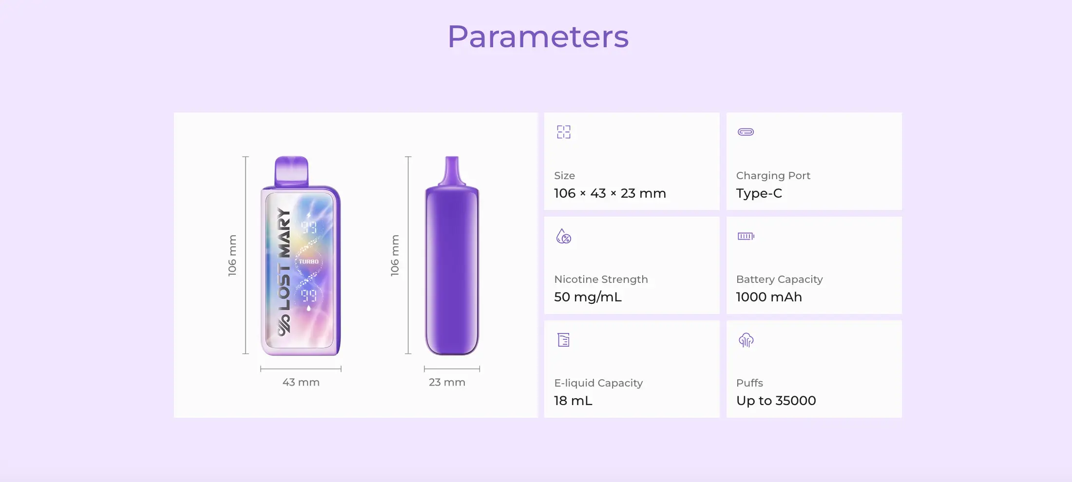 Lost Mary MT 35K Puffs Disposable Vape Parameters Gen Vape Dubai Lost Mary MT 35K Puffs Disposable Vape Parameters Gen Vape Dubai
