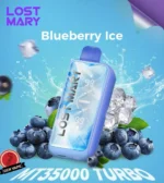 Lost Mary MT35000 Puffs Turbo Disposable Vape Blueberry Ice Gen Vape Dubai