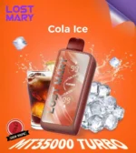 Lost Mary MT35000 Puffs Turbo Disposable Vape Cola Ice Gen Vape Dubai