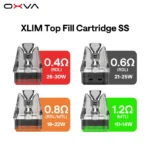 Oxva – Xlim Pods Stainless Steel (3pcs:pack) Gen Vape Dubai