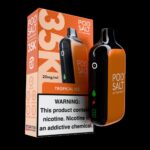Pod Salt 35000 Puffs Disposable Vape Mixed Tropical Ice 20mg Gen Vape Dubai