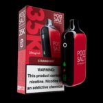 Pod Salt 35000 Puffs Disposable Vape Strawberry 20mg Gen Vape Dubai