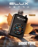 Elux Astra 50000 Puffs Disposable Vape 50MG Tobacco Image Gen Vape Dubai