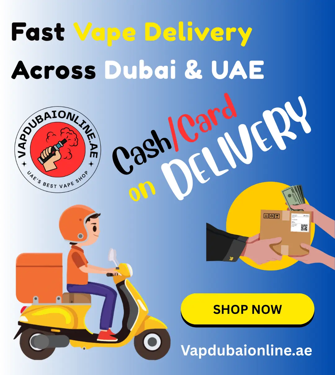 VAPDUBAIONLINE.AE DELIVERY IMAGE