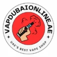 VAPDUBAIONLINE.AE LOGO UAE'S BEST VAPE SHOP